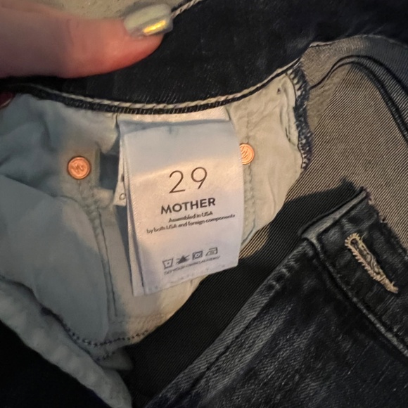 MOTHER denim like new 29 high rise flare - Picture 3 of 4